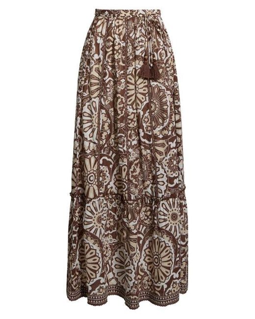 Ramy Brook Multicolor Ariella Cotton Cover-Up Maxi Skirt