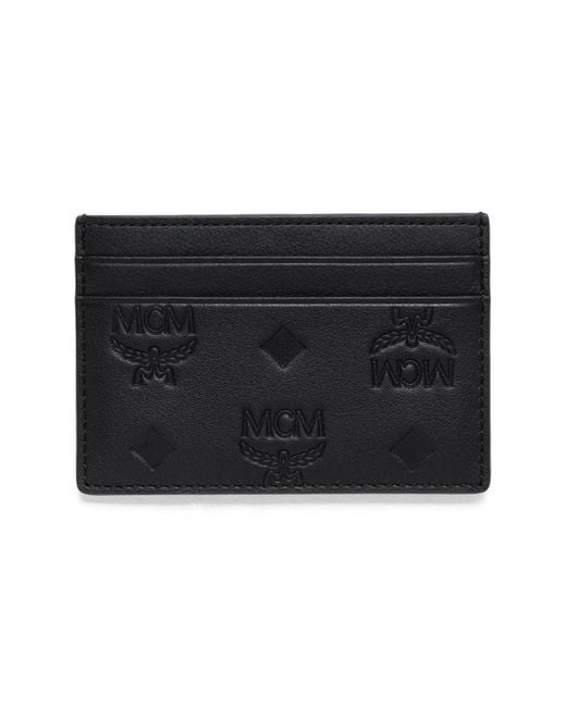 MCM White Aren Card Case