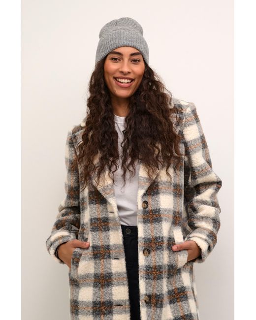 Kaffe Brown Getty Beanie