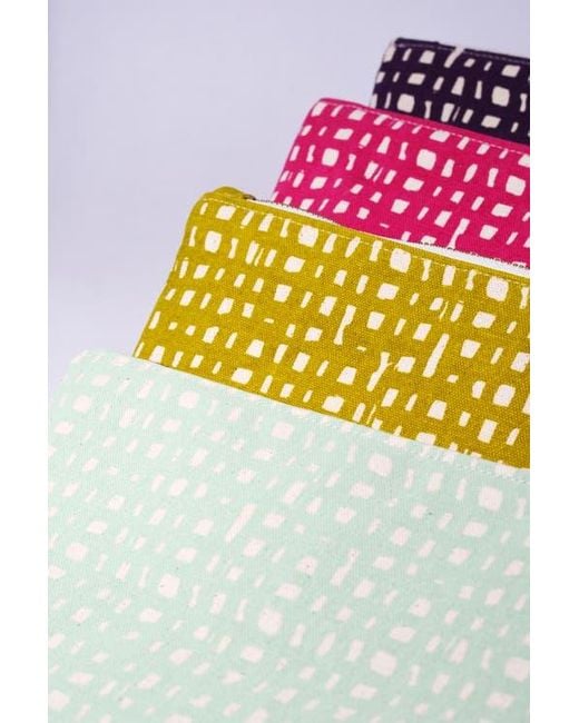 DANCE HAPPY Yellow Ivy Cosmetic Bag