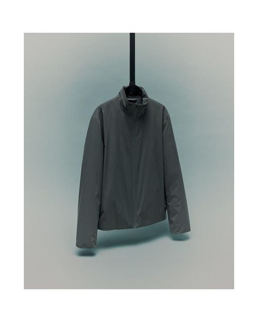 Mango Gray Packable Waterproof Thermolite Jacket for men