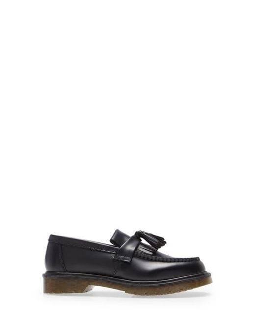 Dr. Martens Black Adrian Tassel Loafer for men