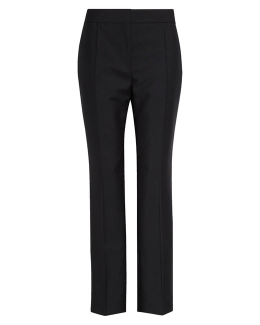Givenchy Black Tailored Wool & Mohair Trousers