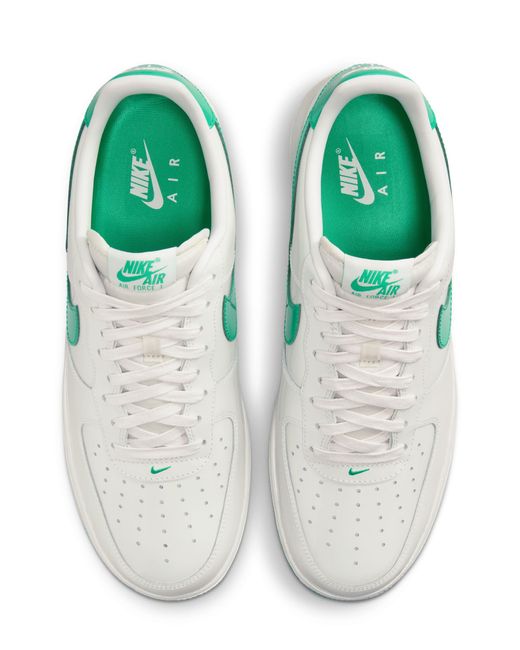 Nike Green Air Force 1 '07 Premium Basketball Sneaker for men