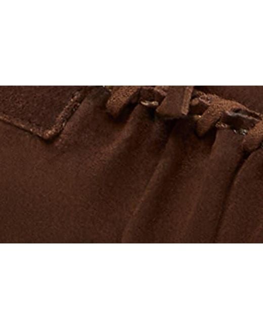Stuart Weitzman Brown Britt Bow Loafer