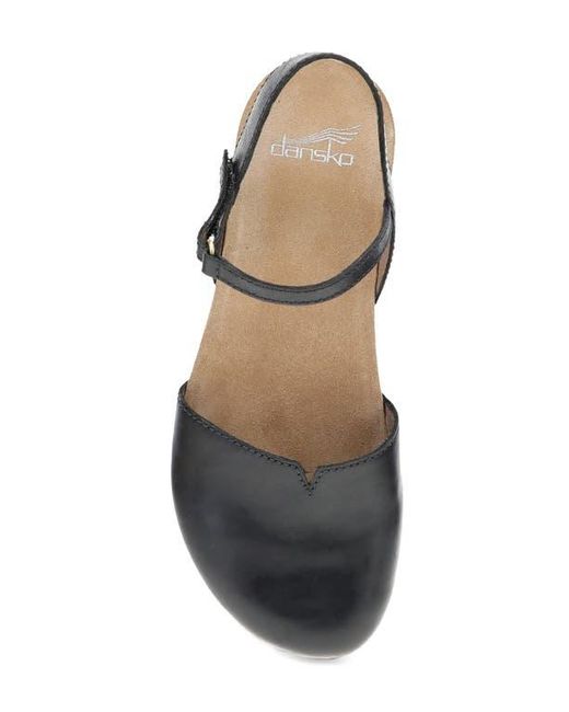 Dansko White Rowan Flat