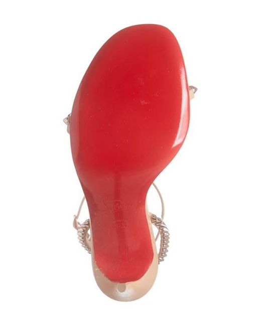 Christian Louboutin Natural So Me Studded Sandal