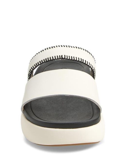 Olukai White Pae Slide Sandal