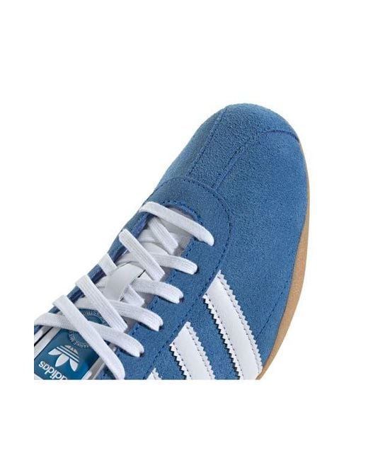 Adidas Blue Tokyo Low Top Suede Sneaker