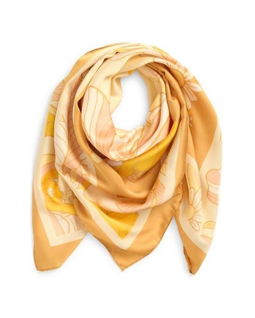 Lack of Color Metallic Retro Square Scarf