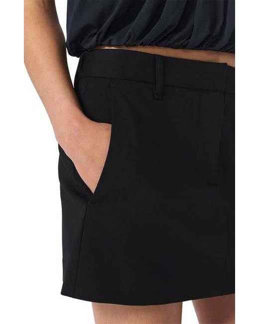 Rag & Bone Black Irina Ponte Skort