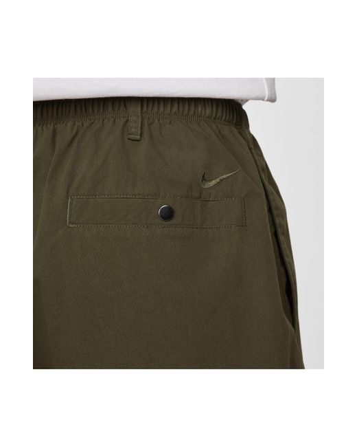 Nike Green Life Drawstring Cargo Camp Shorts for men