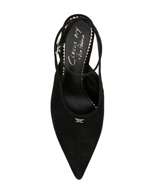 Circus by Sam Edelman Black Tara Slingback Pump