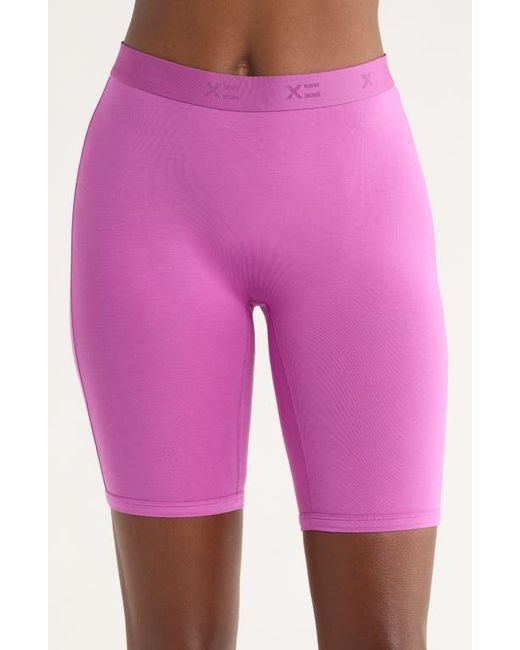 TOMBOYX Pink Stretch Modal 9-Inch Boxer Briefs