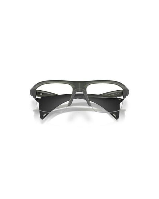 Oakley Black 62Mm Rectangle Optical Glasses