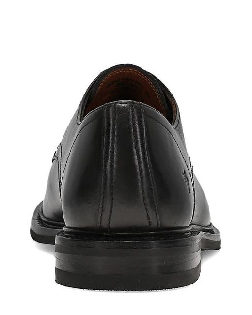 Frye Black Paul Leather Derby for men