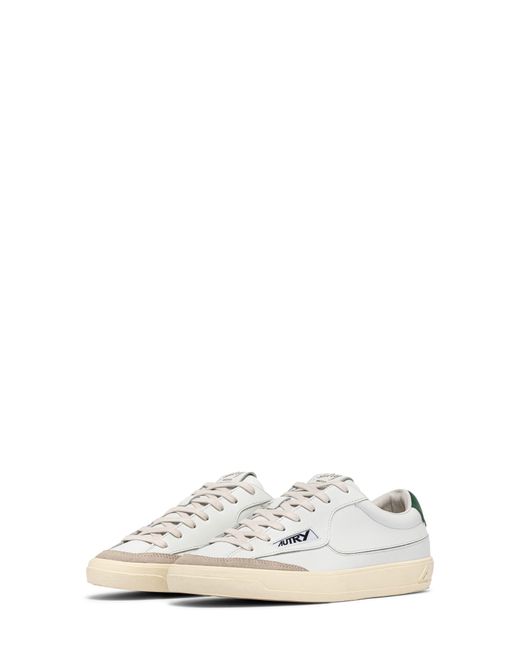 Autry White Windscape Low Leather Sneaker