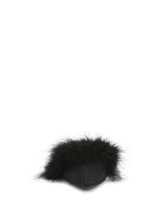 Circus by Sam Edelman Black Gemma Fluff Mule