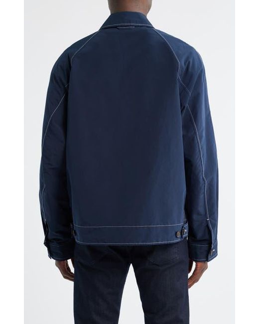 Boss Blue Corty Zip-Up Jacket for men