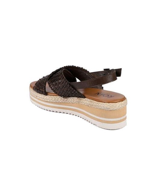 Roan Brown Into Sandal