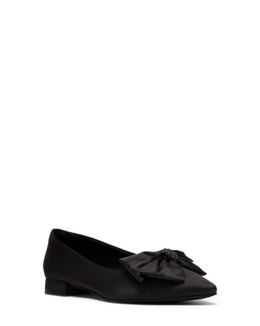 Clarks Black Sensa15 Bella Pointed Toe Flat