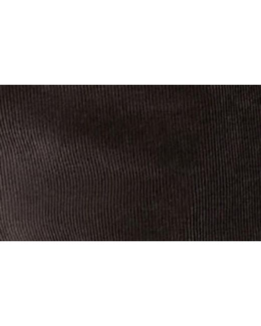 Marina Rinaldi Black Medea Wide Leg Corduroy Pants