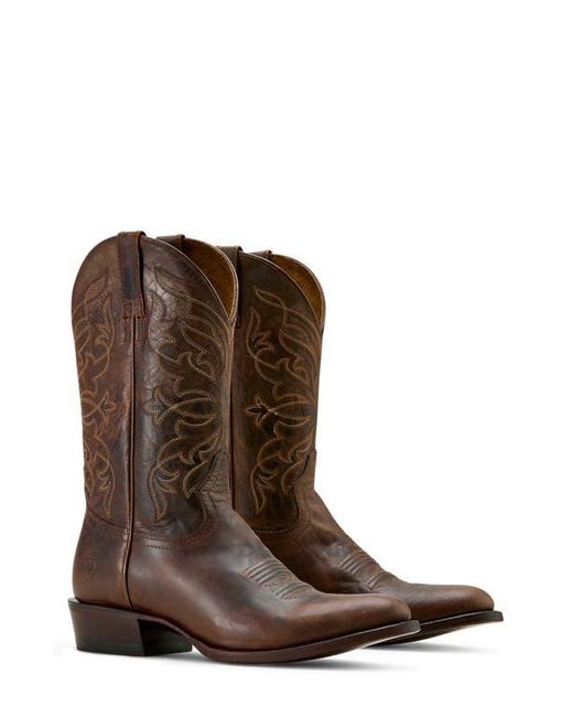 Ariat Brown Maverick Western Boot for men