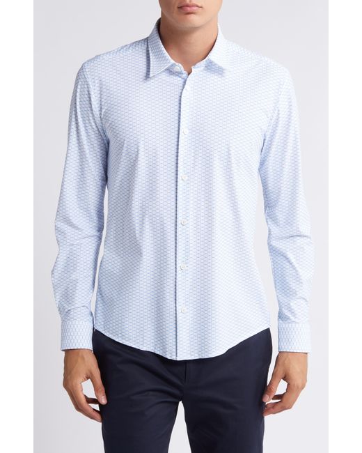 Boss White Roan Kent Button-up Shirt for men