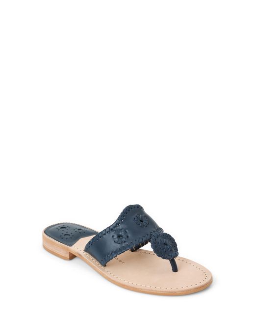 Jack Rogers Blue Jacks Flat Sandal
