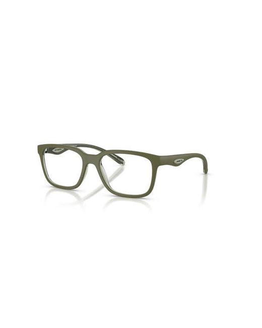 Arnette Green 54Mm Square Optical Glasses for men