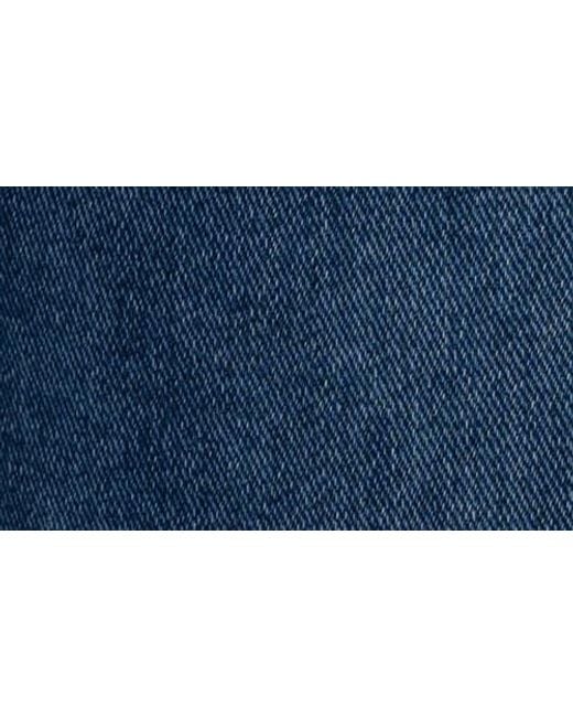 Kut From The Kloth Blue Ashton High Waist Crop Wide Leg Barrel Jeans