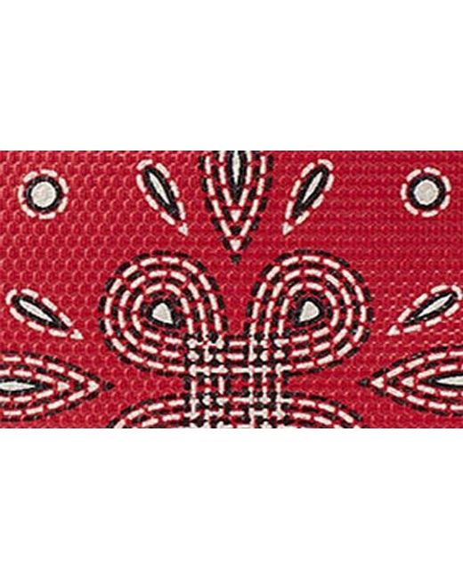 Hobo International Red Small Revolve Coated Canvas Bag Charm