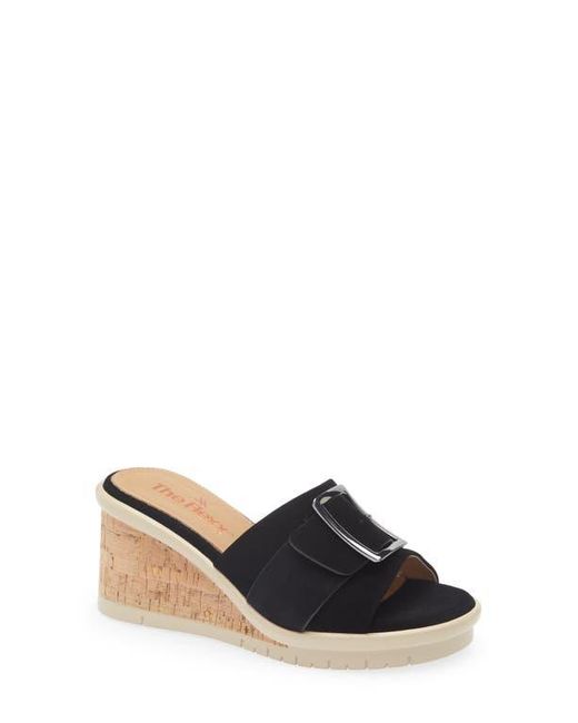 The Flexx Blue Mara Platform Wedge Sandal