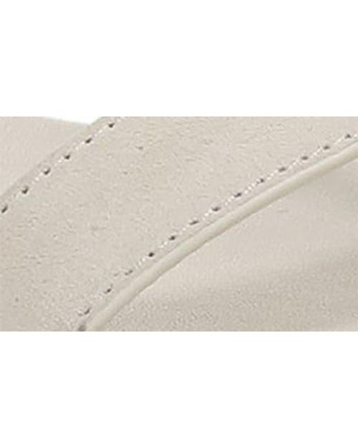 Sarto White Logan Ankle Strap Sandal