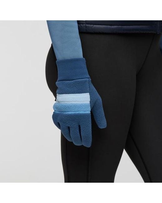 COTOPAXI Blue Teca Fleece Gloves