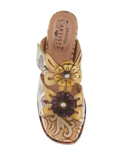 Spring Step Metallic Alania Sandal