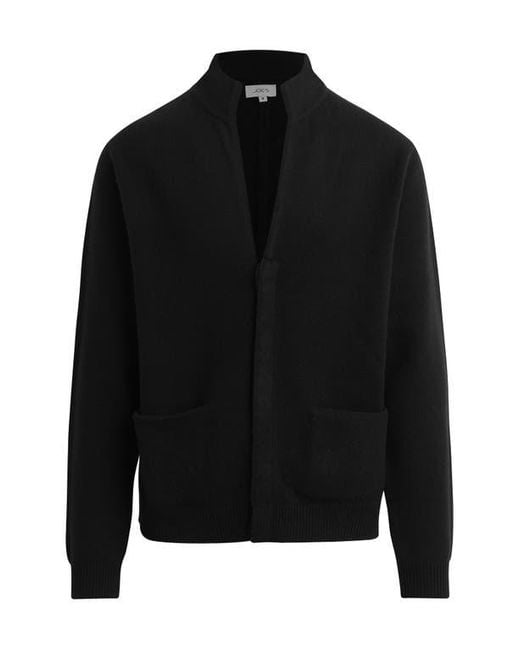 Joe's Jeans Black Modern Wool Cardigan for men