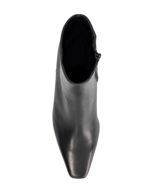 Dune Black Overly Block Heel Bootie
