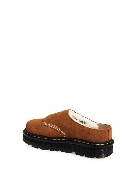 Dr. Martens Brown Zebzag Anywair Mule