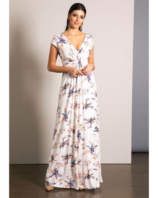 Alie Street London White Sophia Maxi Dress