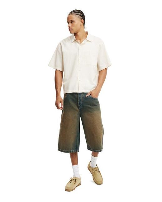 Cotton On White Ventura Short Sleeve Shirt for men