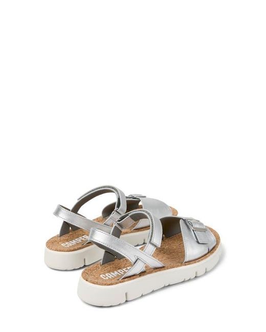 Camper Metallic 2-strap Sandal