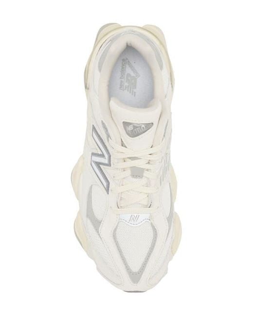 New Balance White Gender Inclusive 9060 Sneaker