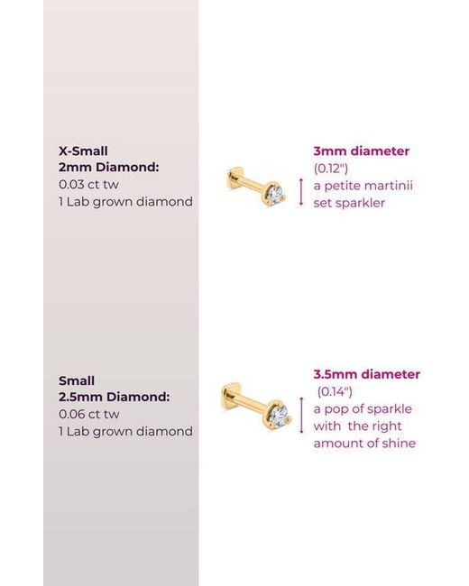 Seed2Stone Metallic You'Re-A-Stud Flat Back Stud