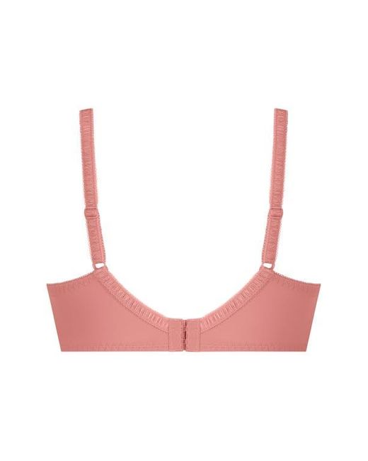 Hunkemöller Pink Diva Embroidered Mesh Underwire Bra