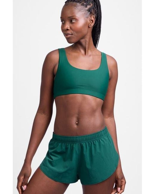 JOLYN Green Lizzie Split Short