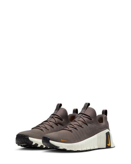 Nike Brown Free Metcon 6 Training Shoe for men