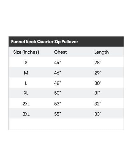 Alix Blue Heartly Ghost Quarter Zip Pullover