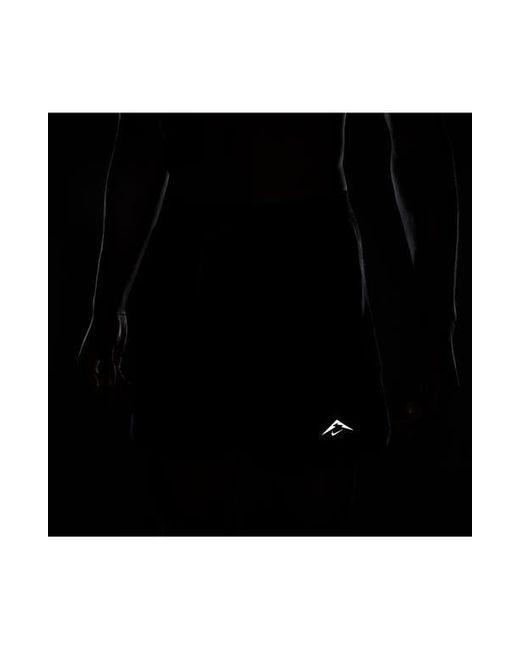 Nike Blue Trail Dri-Fit Brief Lined Running Shorts for men