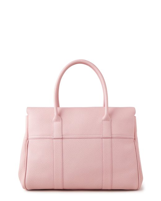 Mulberry Pink Bayswater Leather Satchel